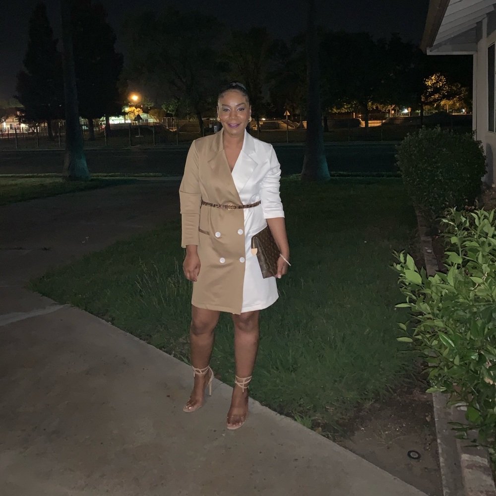 Kelsie - V Neck Dress